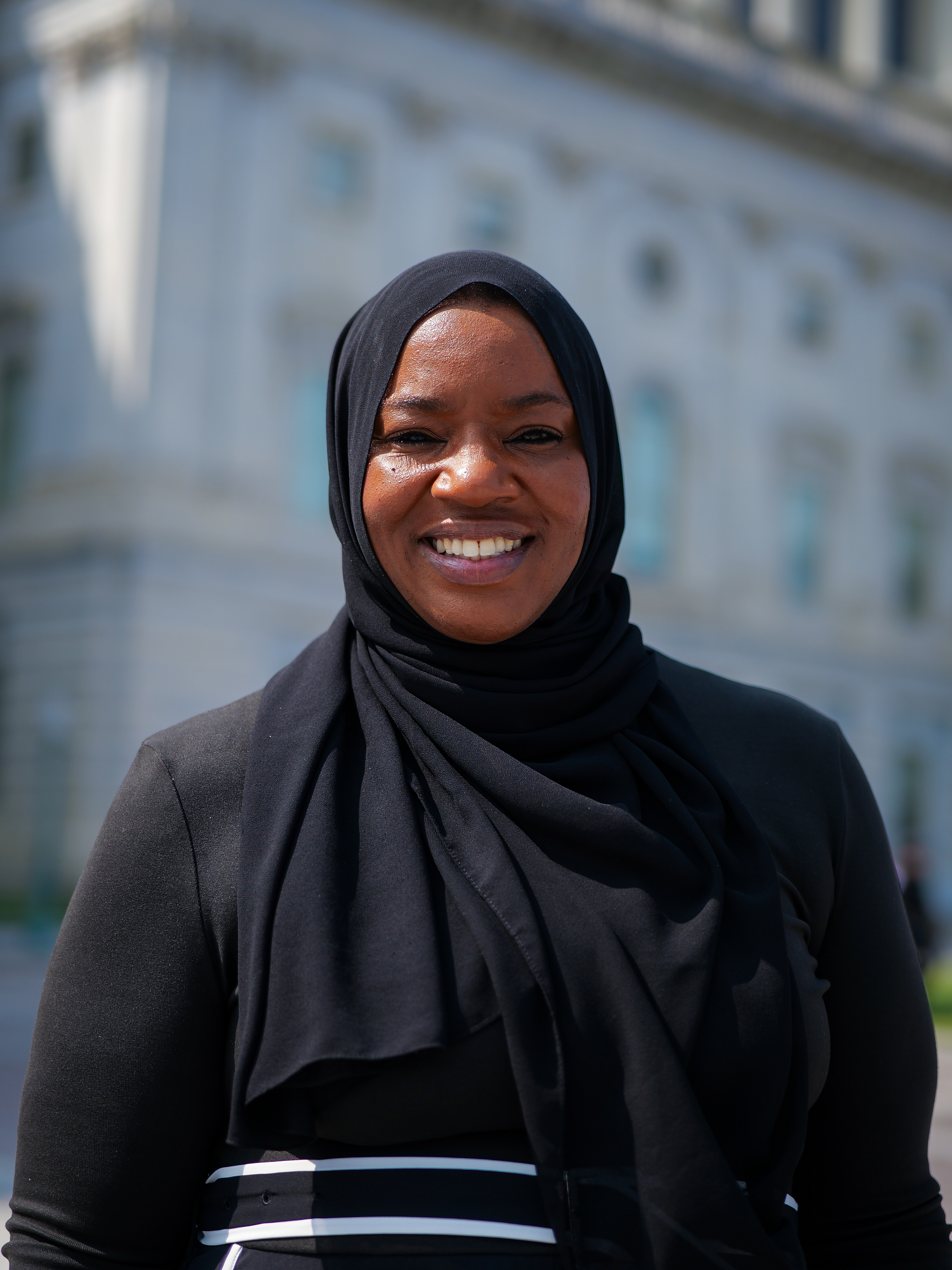 Salima Suswell's' headshot.